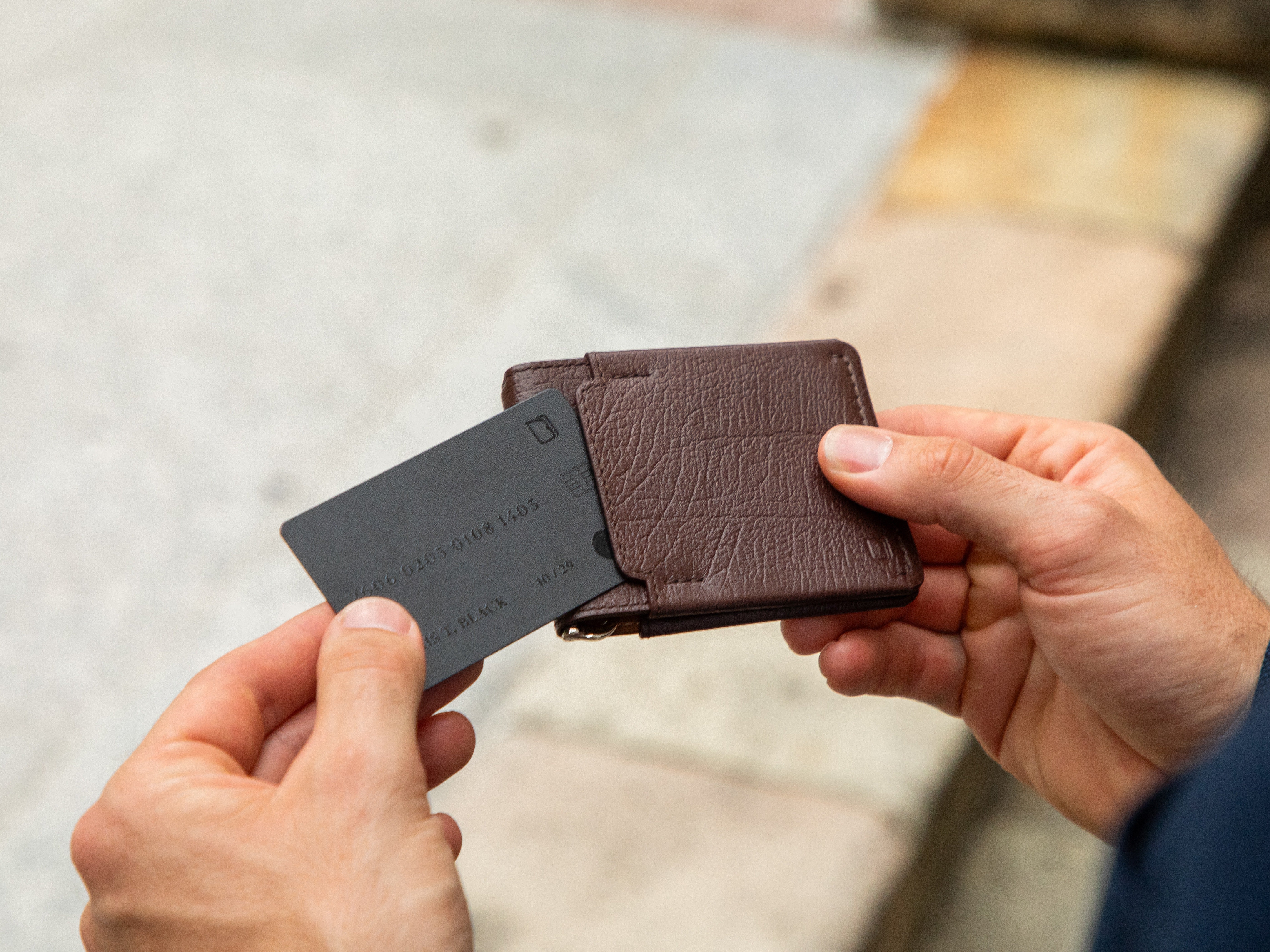 Blackinkk Wallet Money Clip Wallet