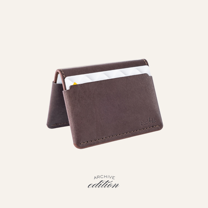 Blackinkk Wallet Vintage Chocolate [Archive Edition] Bifold Cardholder