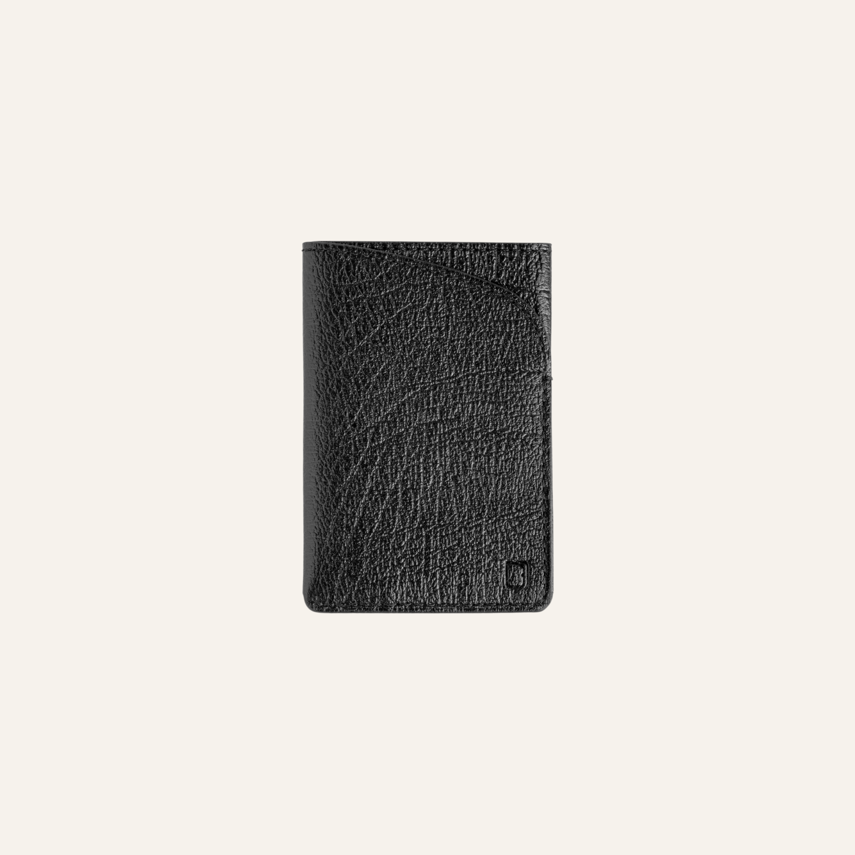 Blackinkk Wallet Black Front Pocket Cardholder
